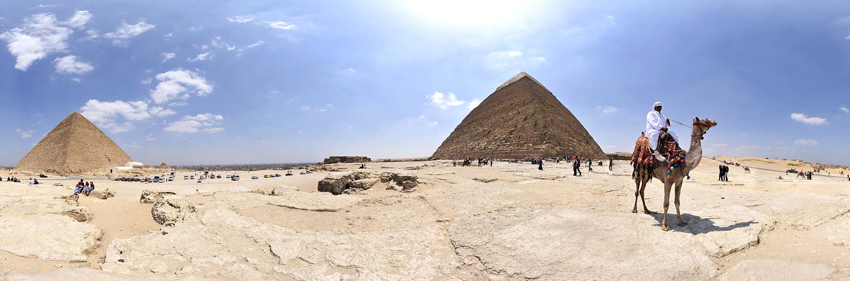 The Giza Pyramids, Egypt
