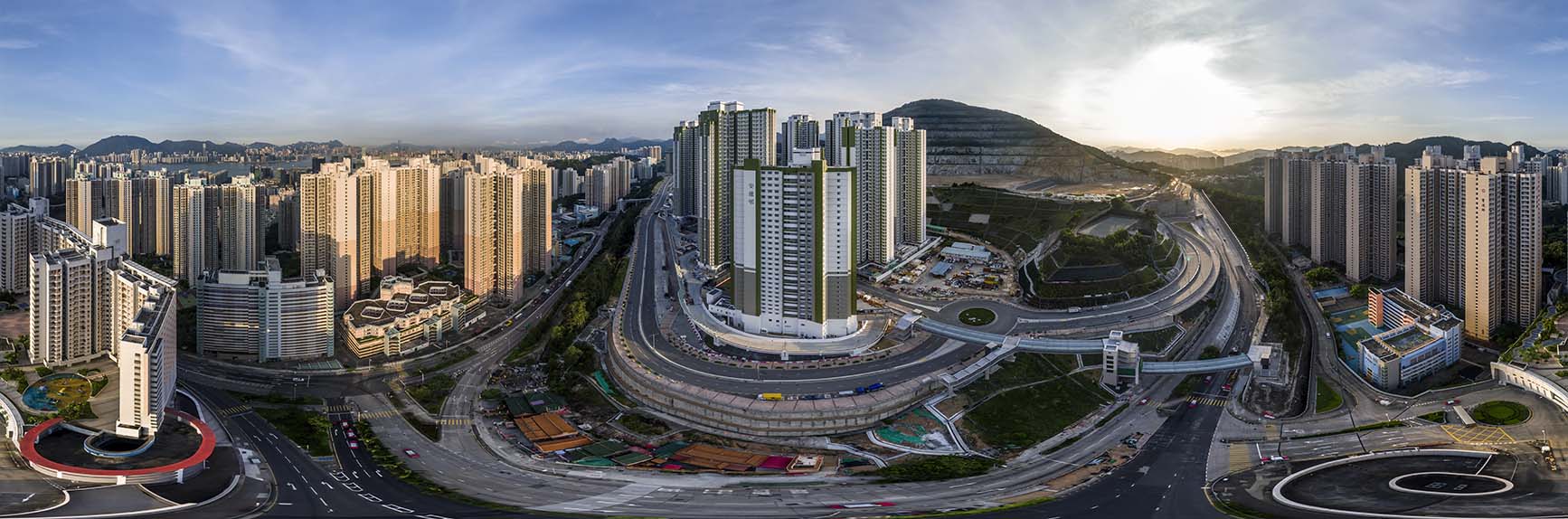 Public Housing On Tat Estate, Sau Mau Ping, HK