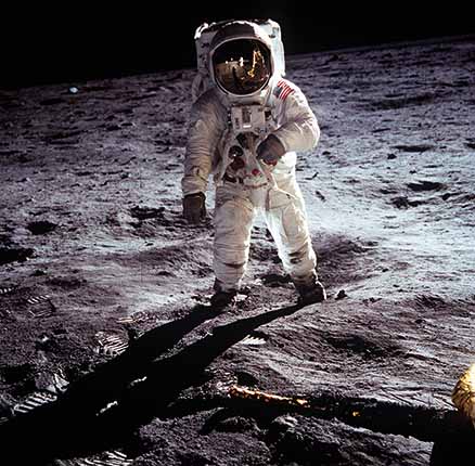 American astronaut Neil Armstrong NASA Apollo 11 moon landing