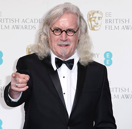 London, UK. Feb 10th, 2013. Billy Connolly poses in the press room at the EE British Academy Film Awards at The Royal Opera House on February 10, 2013 in London, England. Credit: London Entertainment/Alamy Live News