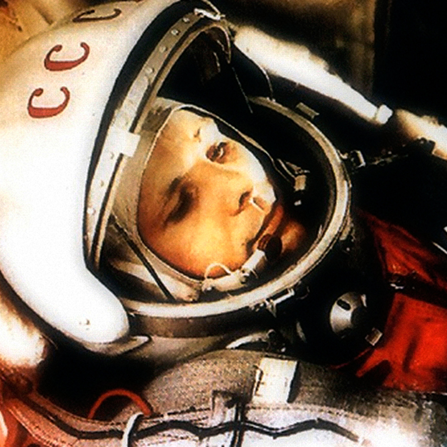 Yuri Gagarin, Russian cosmonaut, 1961