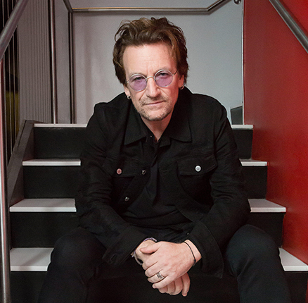 New York, New York, USA. 19th June, 2017. The musician Bono (Ireland) of U2, New York, New York, June 19, 2017
