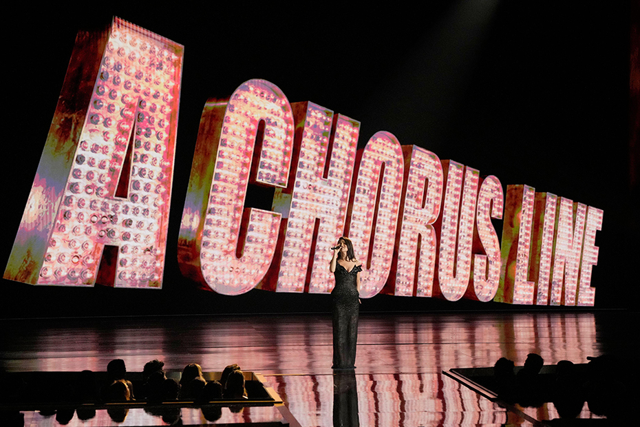 Rachel Zegler performs 'What I Did For Love' from "A Chorus Line" during the 79th Tony Awards at Radio City Music Hall in New York.