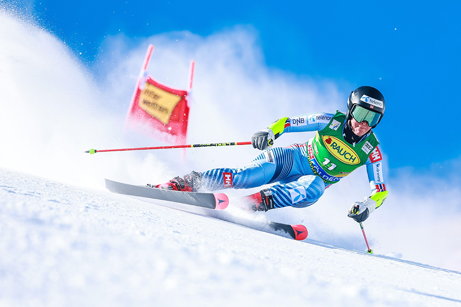 Mina Fuerst HOLTMANN during the FIS Ski World Cup Women's Giant Slalom in Sölden.