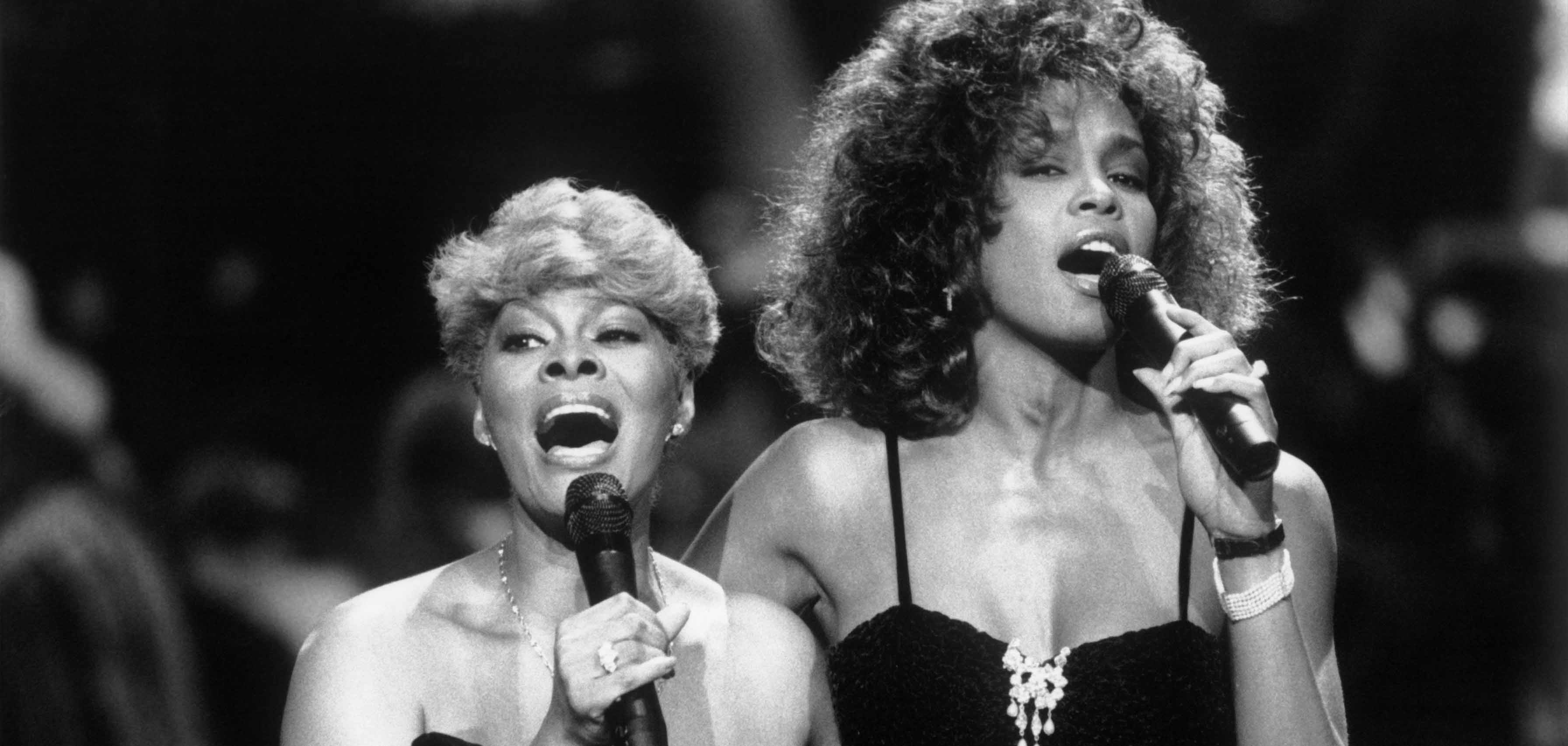VOILÀ CE QUE LES AMIS SONT : CONCERT DU 15E ANNIVERSAIRE D'ARISTA, Dionne Warwick, Whitney Houston, 1989."