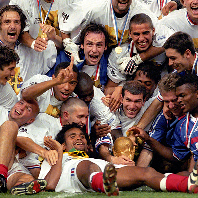 G949CT - Soccer - World Cup France 98 - Final - Brazil v France