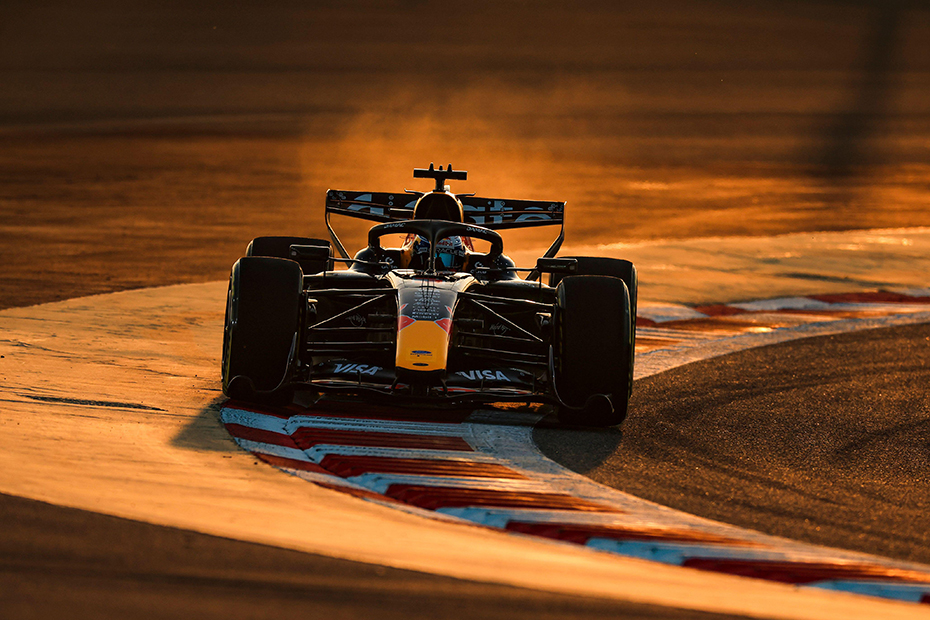 Red Bull driver Max Verstappen during Formula One Aramco Pre-Season Testing at the Bahrain International Circuit, Sakhir. 