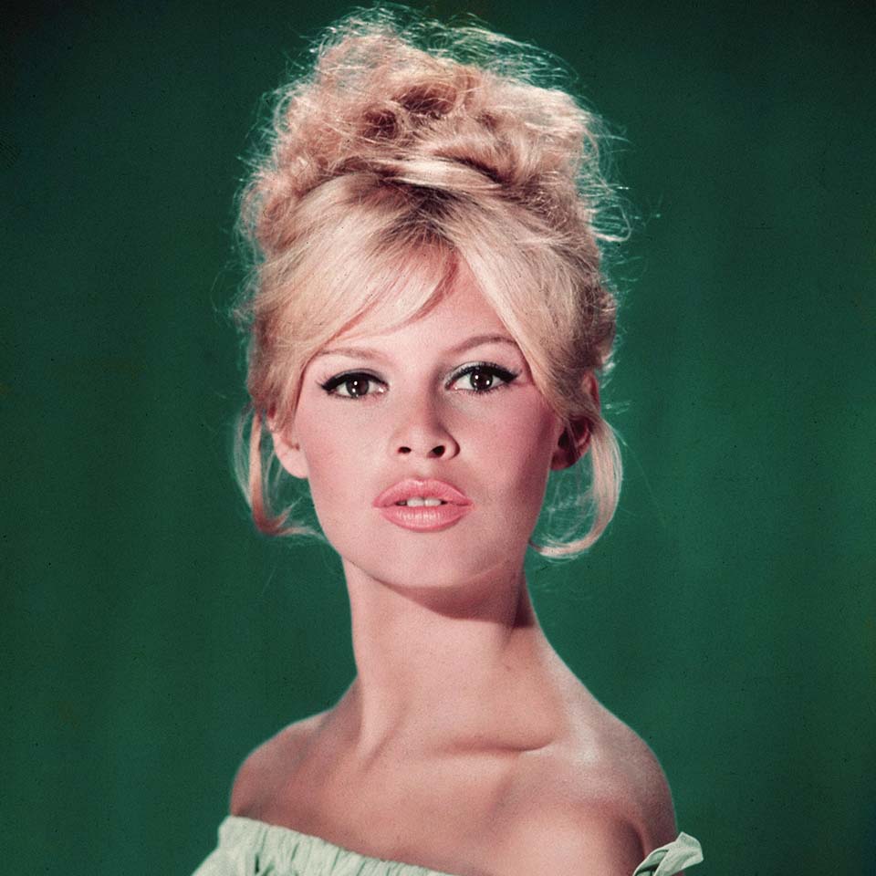 Brigitte Bardot, vers 1960. 