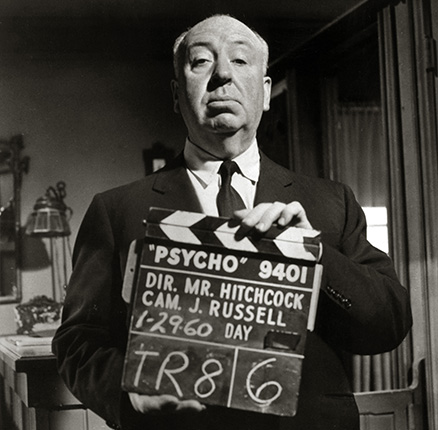 Alfred Hitchcock,"Psycho" 1960.