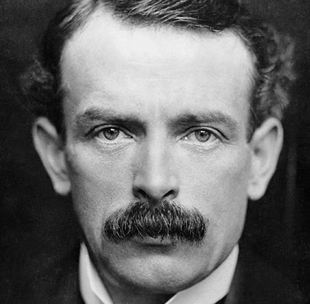 David Lloyd George (1963-1945), British politician and later Prime Minister, at the age of 40 as a Member of the Parliament.