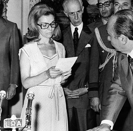 Isabel Peron President of Argentina 1974-1976