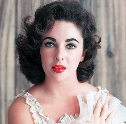 ELIZABETH TAYLOR (1932-2011) Anglo-American film actress about 1960 