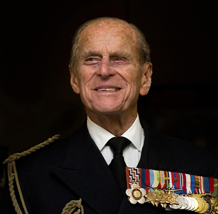 The Duke of Edinburgh during a visit to the Admiralty Board and Admiralty House in central London, where the Duke formally received Letters Patent as the holder of the title and office of Lord High Admiral.