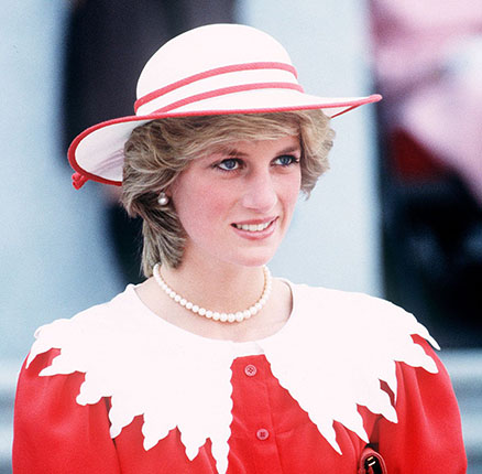 Princess Diana in Canada at Edmonton June 1983