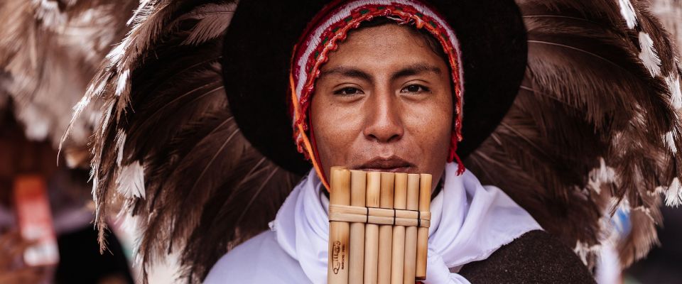 Lima, Peru, Saturday, November 18, 2023. Dancers in the traditional parade for the Festivity of the Virgin of Candelaria in the center of Lima