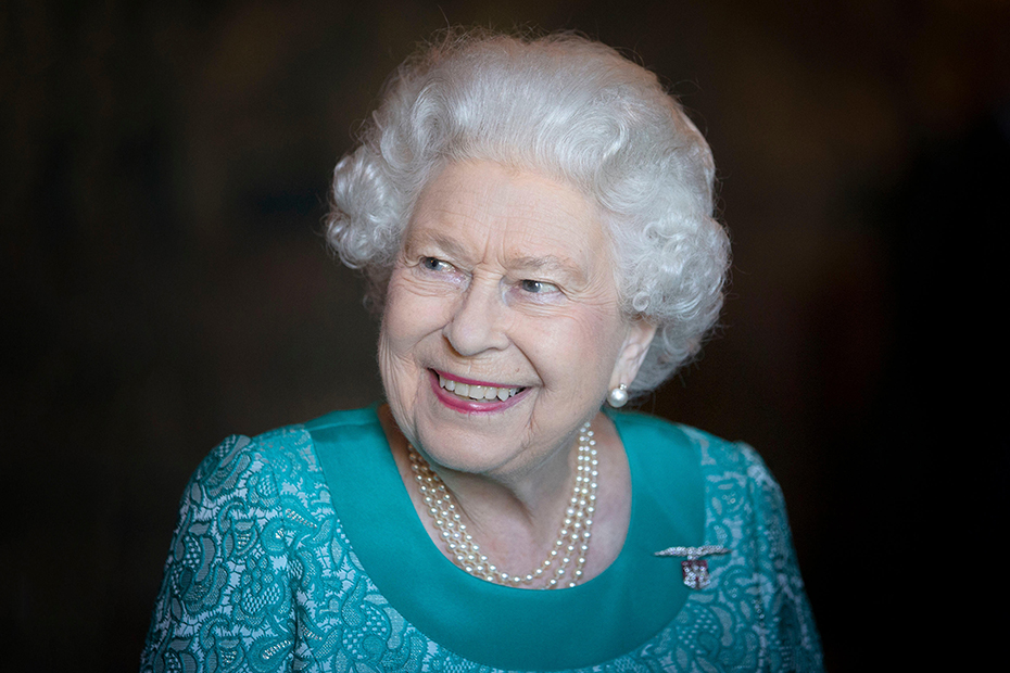 Queen Elizabeth II attends a reception for 603 (City of Edinburgh) Squadron, Royal Auxiliary Air Force, who have been honoured with the Freedom of The City of Edinburgh, at the Palace of Holyroodhouse in Edinburgh.