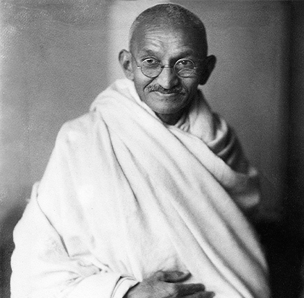 Mahatma Gandhi rare studio photograph taken in London England UK at the request of Lord Irwin 1931 old vintage 1900s picture 