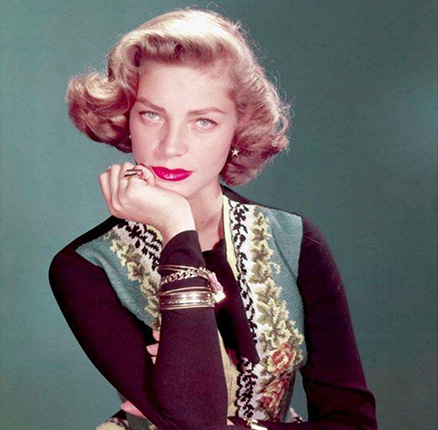 LAUREN BACALL (1924-2014) American film actress about 1968