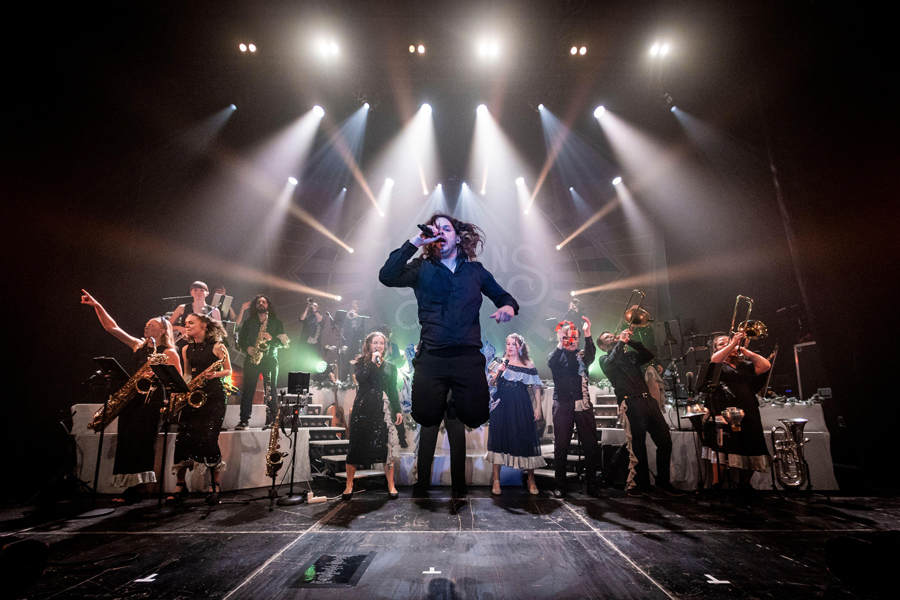 Luftens Helte in concerto al Musikhuset, Aarhus, Danimarca